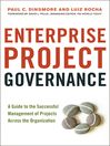 Imagen de portada para Enterprise Project Governance